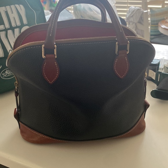 Dooney & Bourke Pebble and Grain Zip Zip Satchel Purse - Picture 6 of 13